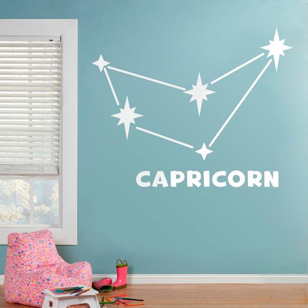 Stickers muraux: Constellation Capricorne