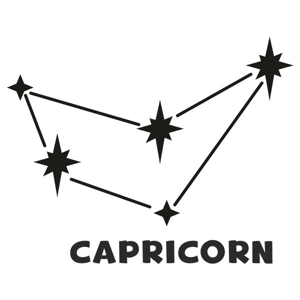 Stickers muraux: Constellation Capricorne