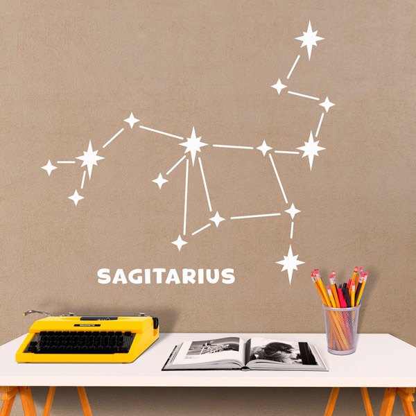Stickers muraux: Constellation du Sagittaire