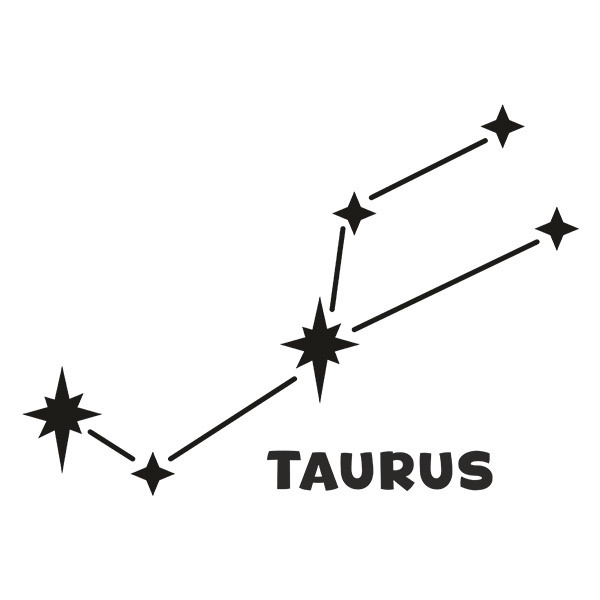 Stickers muraux: Constellation du Taureau
