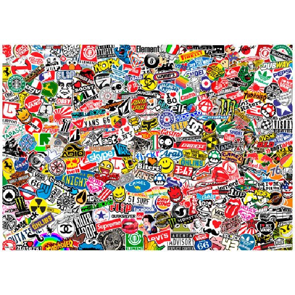 Autocollants: Sticker Bomb XL