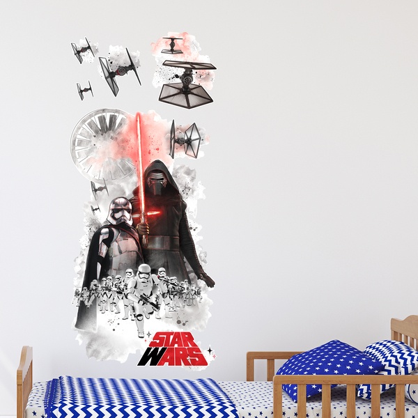 Stickers Star Wars prénom personnalisé - Autocollant muraux et deco