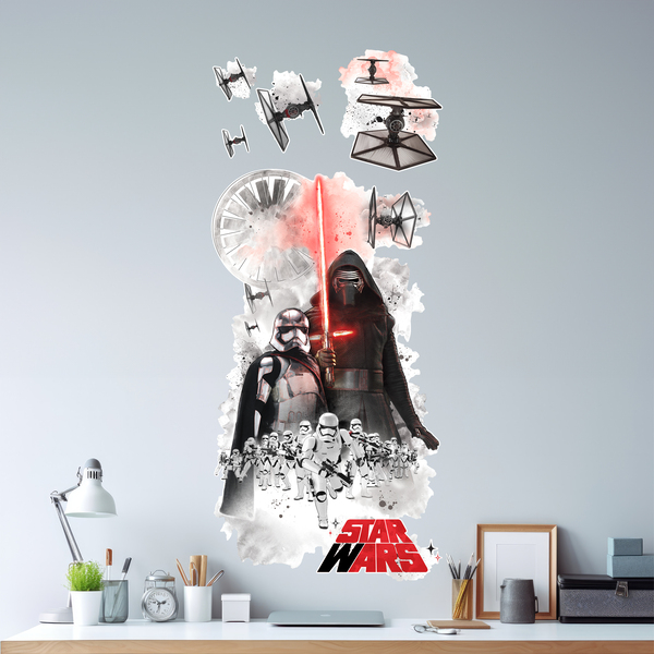 Stickers muraux: Super autocollants des méchants de Star Wars