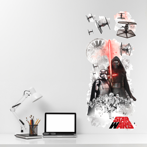 Stickers muraux: Super autocollants des méchants de Star Wars