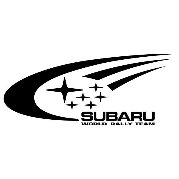 Autocollants: Subaru Rally