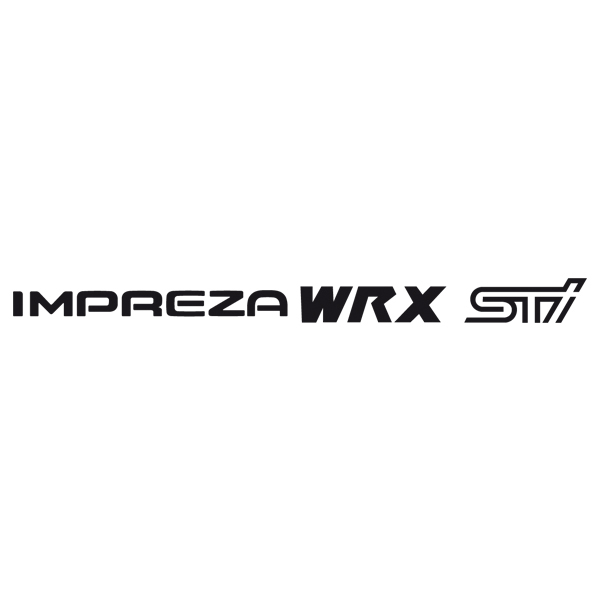 Autocollants: Impreza WRX STI