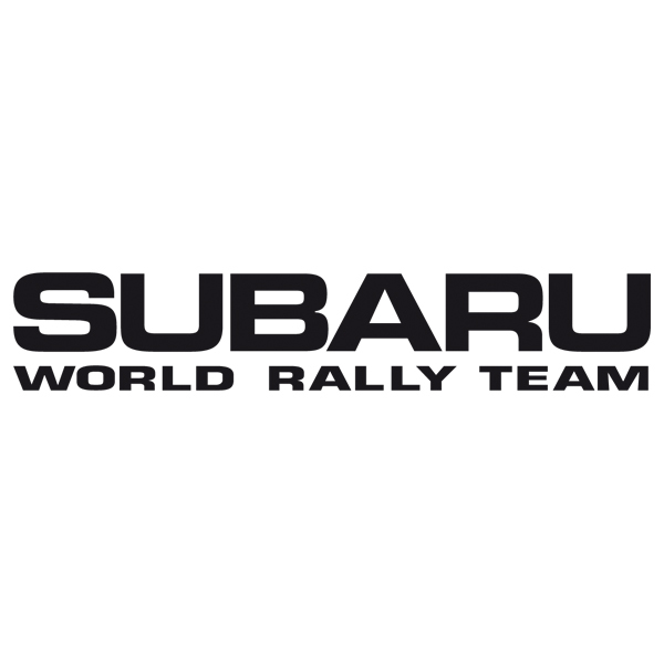 Autocollants: Subaru World Rally Team