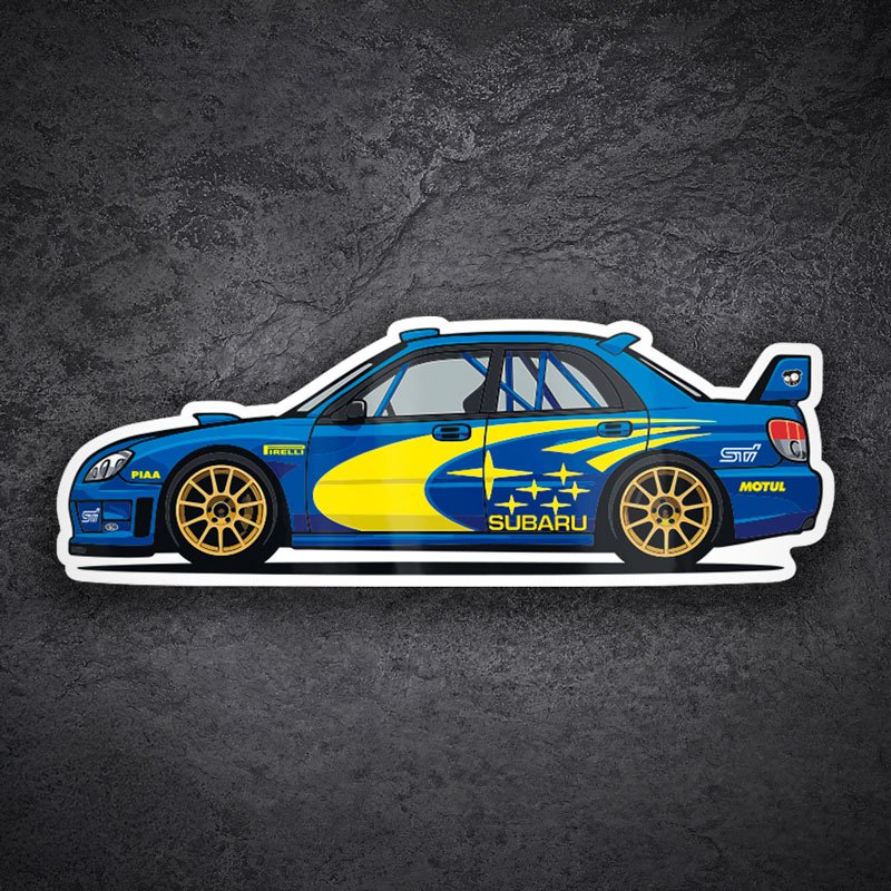 Autocollants: Subaru Impreza WRC