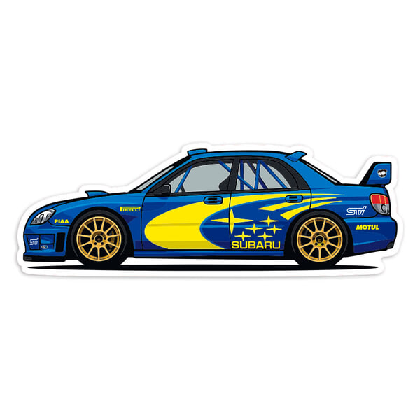 Autocollants: Subaru Impreza WRC