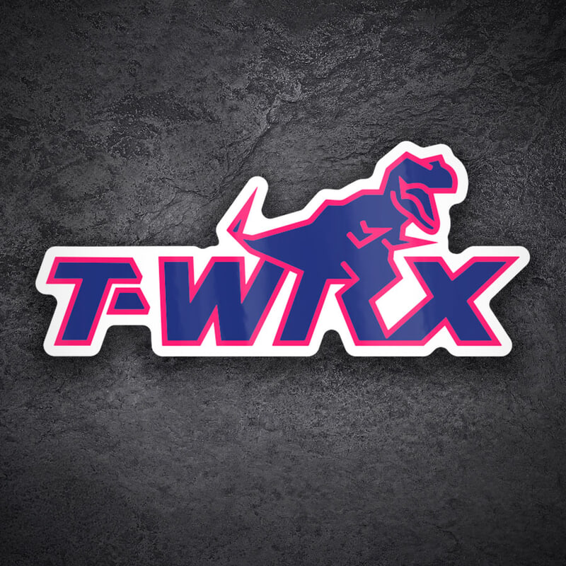Autocollants: T-WRX Dino Subaru T-Rex