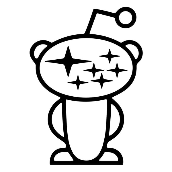 Autocollants: Subaru Snoo Reddit pour Subaristes