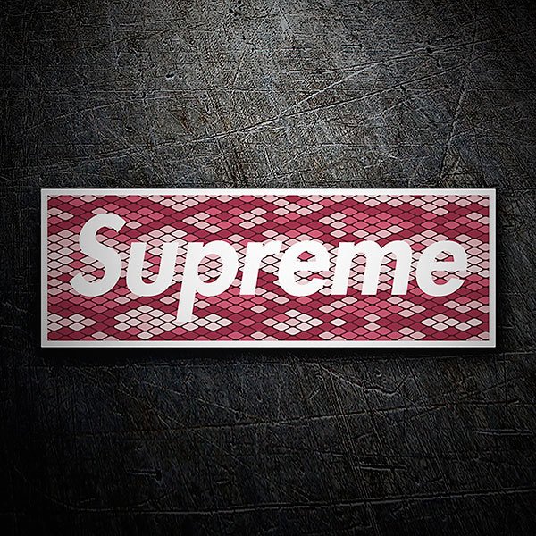Autocollants: Supreme tuiles