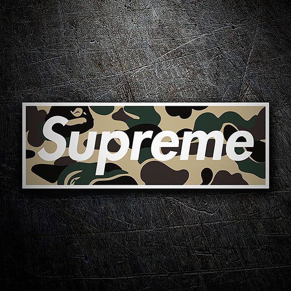 Autocollants: Supreme camoufler