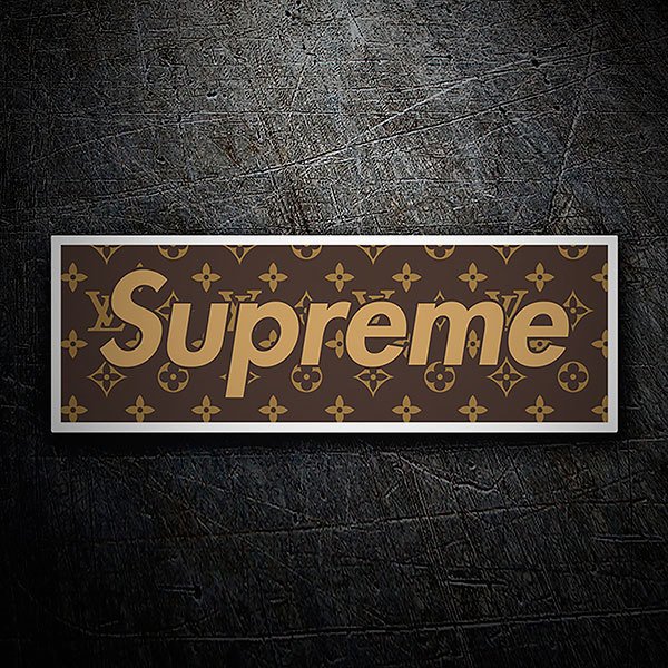 Autocollants: Supreme Real