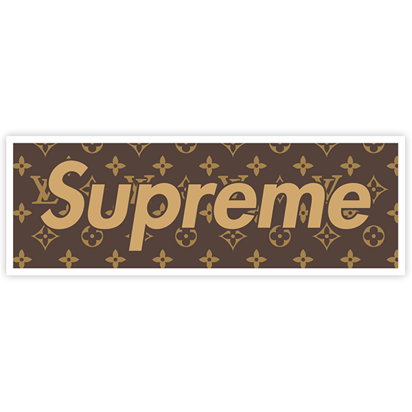 Autocollants: Supreme Louis Vuitton