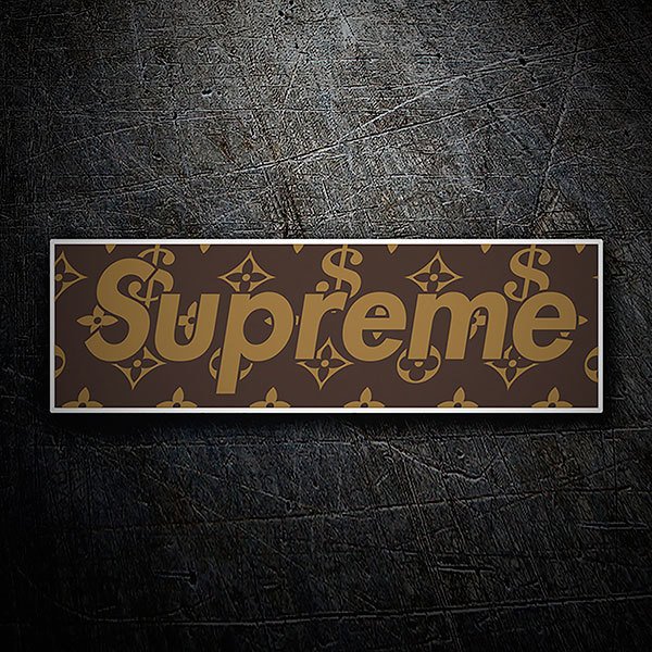 Autocollants: Supreme dollar