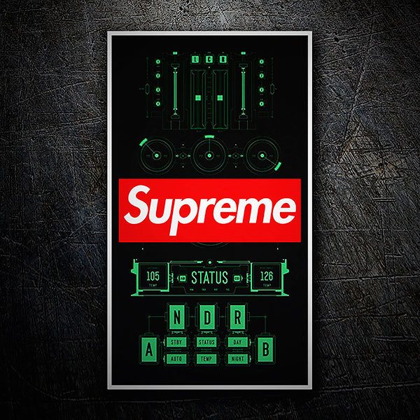 Autocollants: Supreme DJ