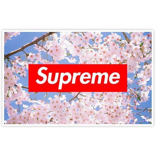 Autocollants: Supreme amandier