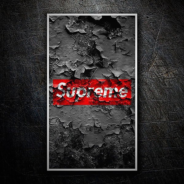 Autocollants: Supreme mur