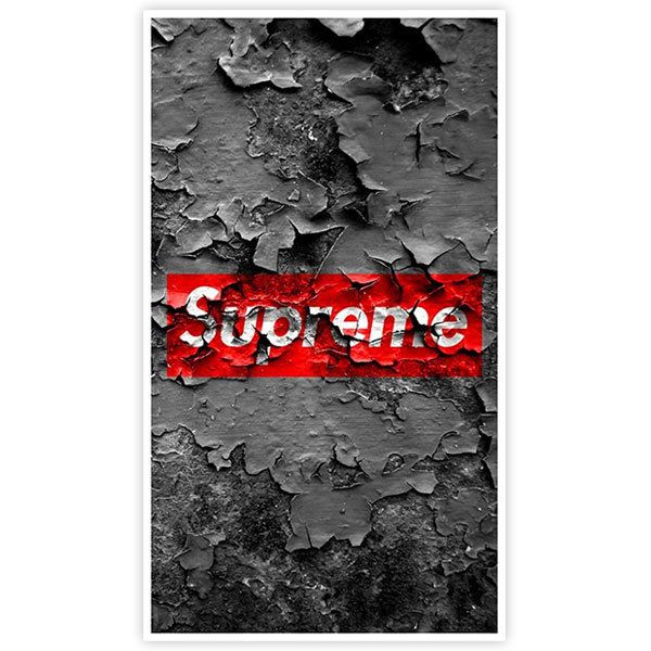 Autocollants: Supreme mur