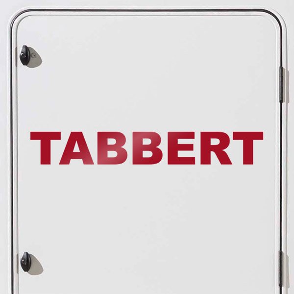 Stickers camping-car: Tabbert