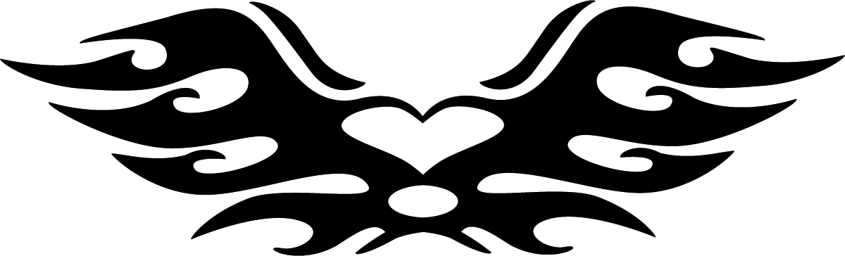 Autocollants: Tribal Flames