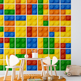 Stickers muraux: Kit 49 carrelage Lego salle de bain 3