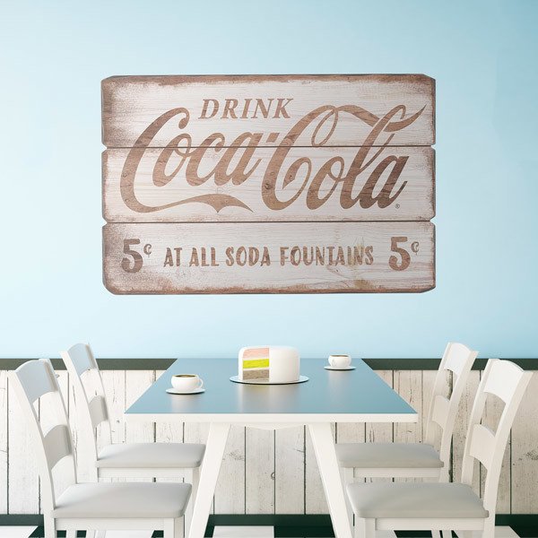 Stickers muraux: Drink Coca Cola