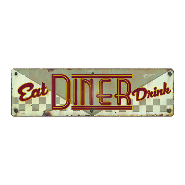 Stickers muraux: Eat Diner Drink