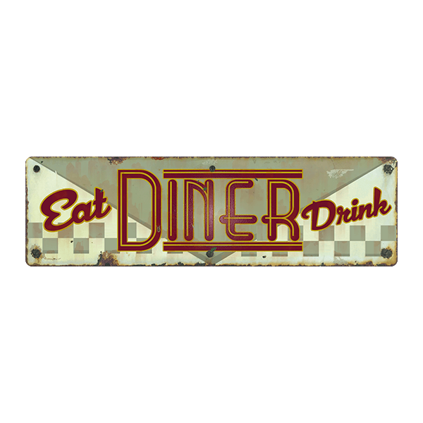 Stickers muraux: Eat Diner Drink