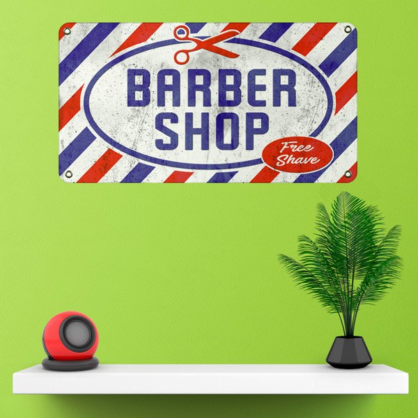 Stickers muraux: Barber Shop