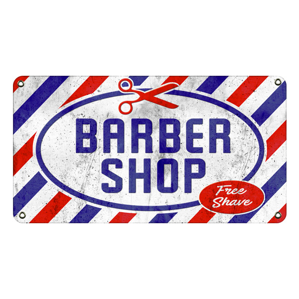 Stickers muraux: Barber Shop