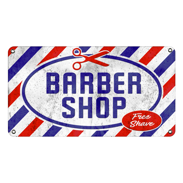 Stickers muraux: Barber Shop
