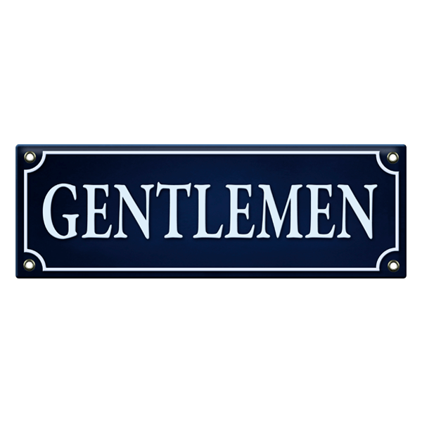 Stickers muraux: Gentlemen