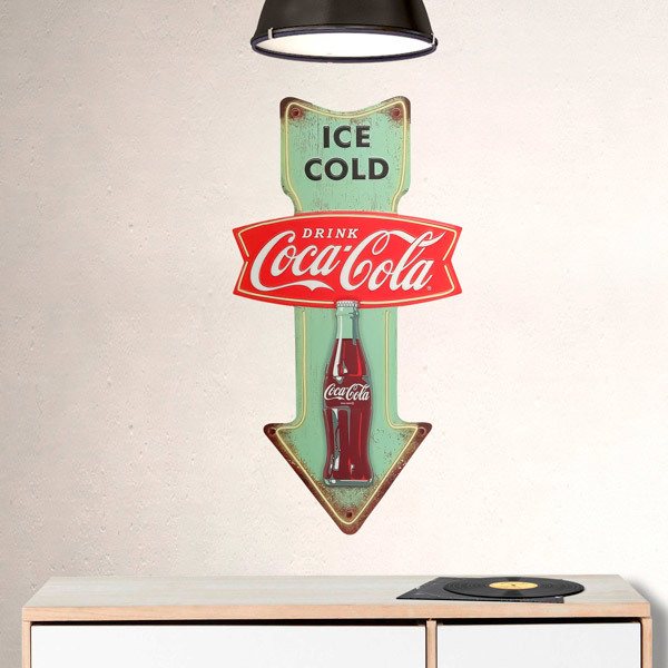 Stickers muraux: Ice Cold Coca Cola