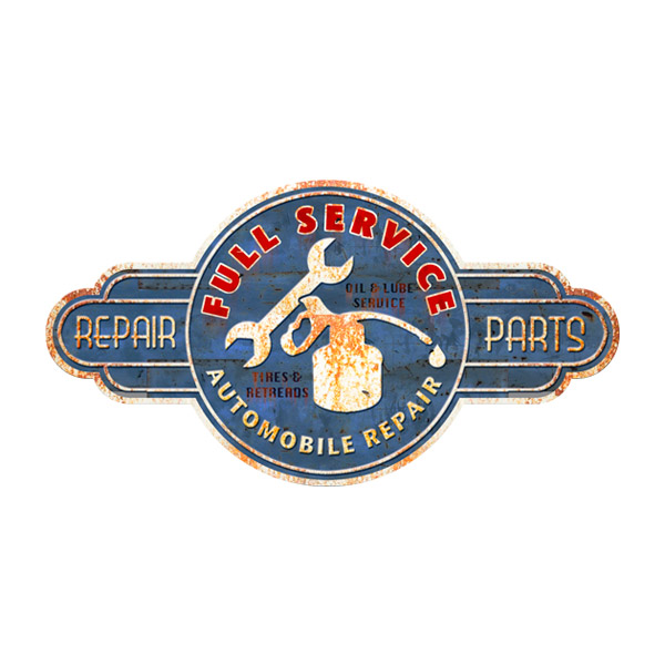 Stickers muraux: Full Service Repair Parts