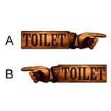Stickers muraux: Toilet 3