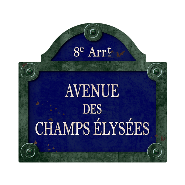 Stickers muraux: Champs Élysées 0