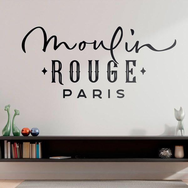Stickers muraux: Moulin Rouge Paris