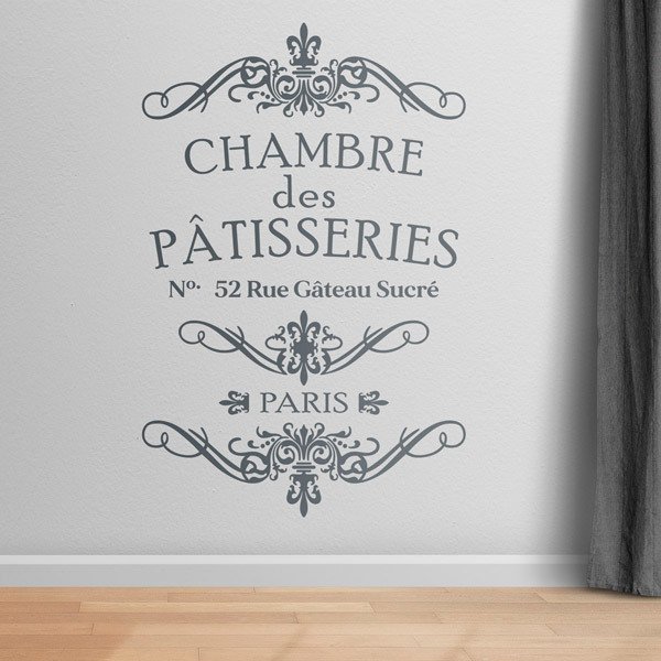Stickers muraux: Chambre des Pâtisseries