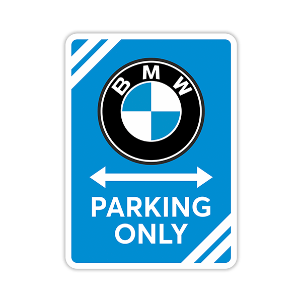 Stickers muraux: BMW Parking Only