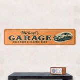 Stickers muraux: Garage Personnalisé 3