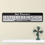 Stickers muraux: Auto Repair Shop Personnalisé 3