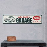 Stickers muraux: Garage Service & Repair Personnalisé 3
