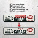 Stickers muraux: Garage Service & Repair Personnalisé 4