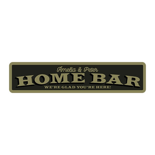 Stickers muraux: Home Bar