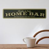 Stickers muraux: Home Bar 3