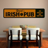 Stickers muraux: Irish Pub Good Luck and Good Times 3