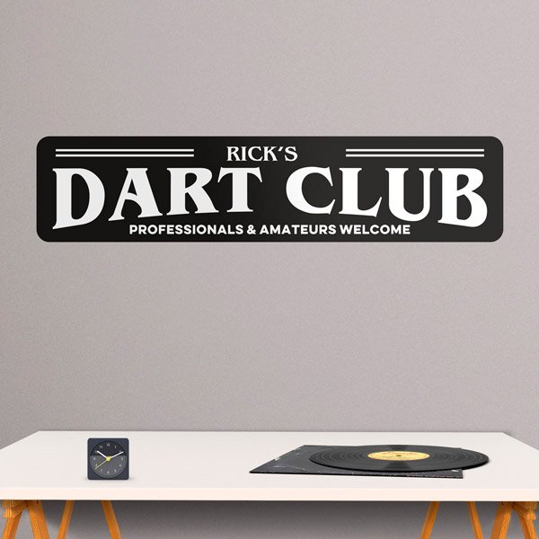 Stickers muraux: Dart Club