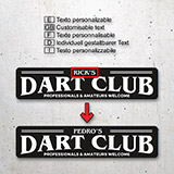 Stickers muraux: Dart Club 4
